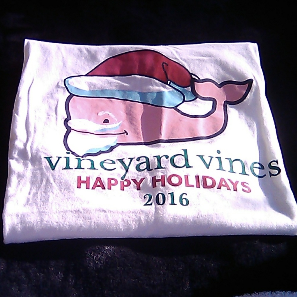 Vineyard Vines Long Sleeve Holiday Shirt